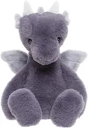 Bear & Me Draco Dragon Soft Lavender Plush Toy – Charlie Bears Soft and Detailed Stuffed Animal 34 cm Tall