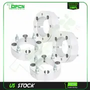 4 pcs silver wheel spacers 4x137 10x1.25 studs 2" thick for 2003-2012 Kawasaki