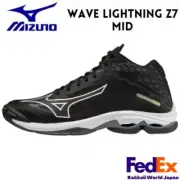 MIZUNO Volleyball Shoes WAVE LIGHTNING Z7 MID V1GA2250 01 Black x White FEDEX