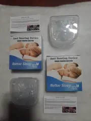 2PCS-Anti Snoring Tongue Device Sleep Apnea Aid Stop Snore Sleeve Aone Silicone