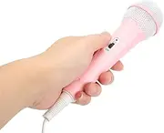 Wired Karaoke Kids Microphone for Karaoke Family Party, Wired Dynamic Microphone 3.5mm Jack Lightweight for Kids Singing Home()
