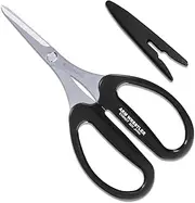 CANARY Powerful Heavy Duty Industrial Scissors with Cover for Crafting, Gardening, DIY Tool (Arm Wrestler Straight)