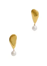 Agmes Sherri Gold Vermeil Drop Earrings ONE SIZE