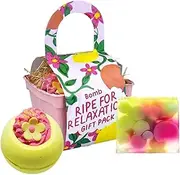 Bomb Cosmetics Ripe for Relaxation Punnet Bath Bomb & Soap Bar Set Gift Box
