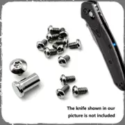 1 Set Titanium Screw & Pivot Set For Benchmade 940 Osborne Knife