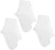 [WRITWAA] 3 Pairs of Women' Fencing Socks Compression Sports Socks for Baseball Football and Softball Lightweight and Breathable Calf Sleeves/Recommended for Size 34 39
