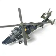 SEBUNAS 1:72 Scale EC-665 Army Helicopter Quick Build Model Kit Plastic Toy Assembly Military Helicopter Model for Adults and Kids(24pcs)