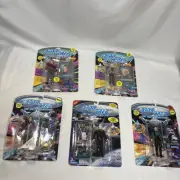 Lot 5 VTG Star Trek Next Generation Action Figures Playmates 1993 & 1994