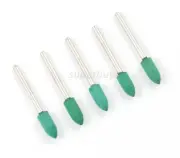 5 Rubber 6mm Polishing Buffing Grinding Burr For Rotary Die Grinder Drill Bit