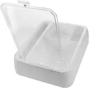 NOLITOY Bathroom Wall Shelf Storage Over Toilet Organizer Wall-Mounted Space-Saving Multi-Layered Decorative Easy Maintenance