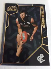 Dominance 2020 Select Holo Parallel Carlton Blues Matthew Kennedy #009 Low