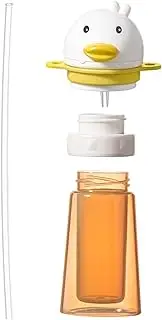 Water Bottle Topper - Drinking Straw Cover, Leakproof Sippy Cup Lid with Straw | Portable Twist Top Adapter for Kids, Boys, Girls, Outdoor Use, Travel Drink Lid, Easy Sip, Replacement for Bottles