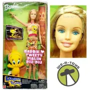 Barbie Loves Tweety Bird Looney Tunes Back in Action Doll 2003 Mattel B7038