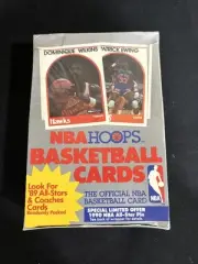 1989-90 NBA Hoops Series 1 Sealed Wax Box 36 Packs David Robinson RC SP Rare *1