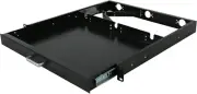 RAISING ELECTRONICS 1U Rack Mount Sliding Keyboard Tray Cantilever for Server Da