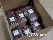 NEW BULK 1,728-pcs Pentel Click-N-Go Ballpoint Pens RED INK Barrel BK450-BBR