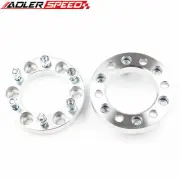 2x Wheel Spacers Adapters | 6x5.5'' To 6x5.5'' | 1.25" Thick | 12x1.5 Studs 6lug