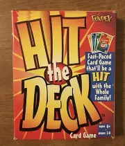 Fundex Hit The Deck Card Game New Sealed Decks in Open Box Ages 6+