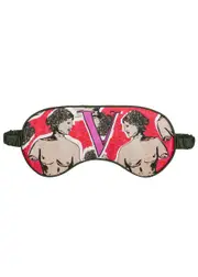 Jessica Russell Flint V Is For Venus Silk eye Mask - Pink - One Size One Size