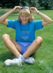 Steffi Graf German tennis star in Bruhl 1986 OLD PHOTO 14