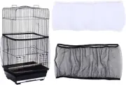 2Pcs Bird Cage Cover Mesh Netting,Nylon Mesh Net Cover,Universal Birdcage Dust G