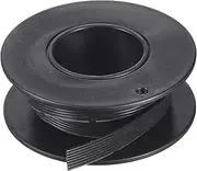 uxcell 30AWG Silicone Ribbon Cable 8Pin 30 Gauge Flat Cable Flexible Silicone Wire 1.5m/4.9ft Black Stranded Tinned Copper Wire for Model Plane, Model Car, Electric Appliance