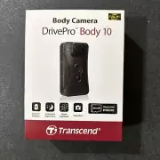 Transcend 1080P Body Camera DrivePro Body 10 with 64GB microSD