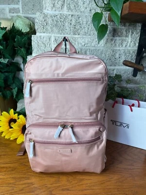 NWT TUMI ROSA PACKABLE BACKPACK FOLDABLE SHOULDER LARGE BAG TRAVEL CARRYON