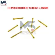 Titanium Herbert Screw 4.0mm pack of 40 pcs veterinary surgical instrument