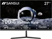 27 Inch Monitor, IPS 100Hz Computer Monitor Full HD 1920 X 1080P with HDMI VGA I