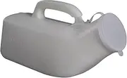 Men Pee Bottle Men Potty Leakproof with Lid Handle Male Urinal Pee Bottle,Pee Collection Pot,for Camping Car Home Male, White