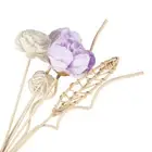 7 pcs Artificial Purple Flower Rattan Reed Sticks Fragrance Diffuser Replacement
