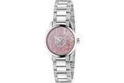 Gucci YA1265025 G-Timeless Pink Mother of Pearl Dial Ladies Watch