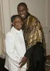 Kwame Kwei Armah guest at Evening Standard Theatre Awards at Savoy- Old Photo