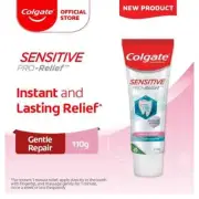 Colgate Sensitive Pro Relief Gentle Repair Toothpaste 110g FREE SHIP