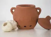 Terra Cotta Garlic Keeper