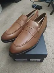 Allen Edmonds "Eli" Penny Loafers Walnut Brown Limited Edition Mens Size 11 D...