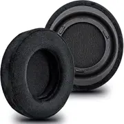 Upgrade Oval Shape Earpads for Virtuoso RGB Wireless, Virtuoso RGB Wireless XT, Virtuoso Wireless SE - Enlarged Inner Hole (Velour Virtuoso XT Ear Pad