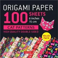 在飛比找三民網路書店優惠-Origami Paper 100 Sheets Cat D