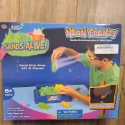 Play Visions Sands Alive! Neon Frenzy Glows Under UV Black Light