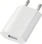 Charger USB Power Supply, 5V/1A USB Charger Universal Plug Adapter Socket Power Adapter Power Plug Charging Plug for Phone, iWatch, Cameras, Tablets, MP3