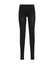 Seamless stretch leggings M black