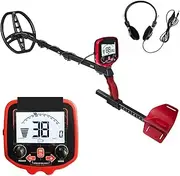Metal Detectors, Underground Metal Detector TX 850L Powerful Gold Detector Treasure Hunter Seeker Pointer Detector for Beach/Gold Hunting(1)