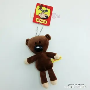 【UNIPRO】卡通 Mr. Bean 豆豆熊 豆豆先生 泰迪熊 14cm 絨毛玩偶 娃娃 吊飾