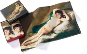Musearta GT2-FG-MD-V433092 Guest Towels Set of 2 with La Maja Desnuda by Artist Francisco de Goya Cotton 40 x 60 cm