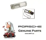 PORSCHE 944S2 944 TURBO FOG LIGHT DRIVING LIGHT INSERT GENUINE RIGHT 95163122200 (for: Porsche)