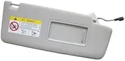 Yurefax Side Sun Visor, for Touran, L 2017 5TD857521 5TD857522 Interior Front Left Right Sun Visor Panel Makeup Mirror with Cable Front Side Sun Visor Car Sun Visor