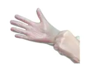 Clear Thermoplastic Elastomer (Tpe) Gloves - Large - Packs