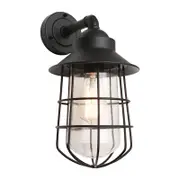 Cougar Lighting Lincoln 1lt Exterior Wall Light Black