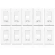 10PK Dimmer Switch, ETL Listed for Safety, Ideal for Commercial Applications
